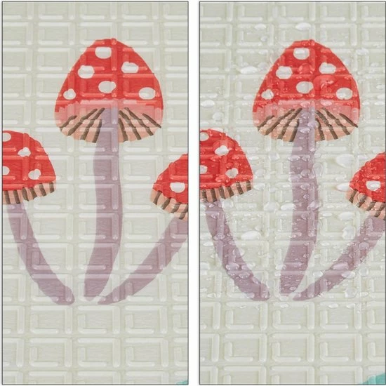 Relaxdays Opvouwbare Speelmat - Speelkleed - Dieren - Mat Kinderkamer - Kruipmat Kinderen 9 Relaxdays Opvouwbare Speelmat - Speelkleed - Dieren - Mat Kinderkamer - Kruipmat Kinderen - Afbeelding 7