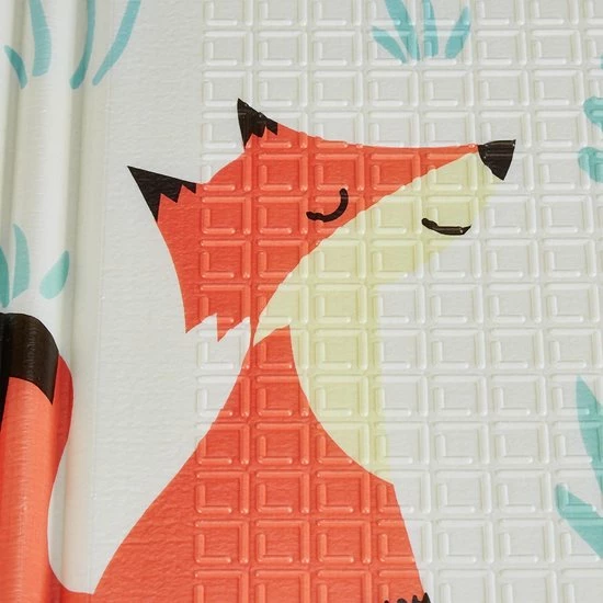 Relaxdays Opvouwbare Speelmat - Speelkleed - Dieren - Mat Kinderkamer - Kruipmat Kinderen 11 Relaxdays Opvouwbare Speelmat - Speelkleed - Dieren - Mat Kinderkamer - Kruipmat Kinderen - Afbeelding 9