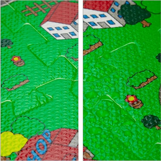 Relaxdays Speelmat Verkeer - Puzzelmat - Verkeerskleed - Speeltegels - Zacht - Kruipmat 10 Relaxdays Speelmat Verkeer - Puzzelmat - Verkeerskleed - Speeltegels - Zacht - Kruipmat - Afbeelding 8