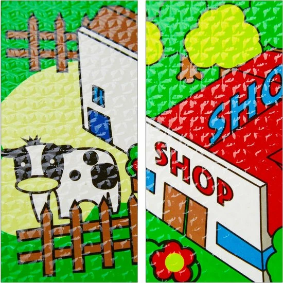 Relaxdays Speelmat Verkeer - Puzzelmat - Verkeerskleed - Speeltegels - Zacht - Kruipmat 11 Relaxdays Speelmat Verkeer - Puzzelmat - Verkeerskleed - Speeltegels - Zacht - Kruipmat - Afbeelding 9