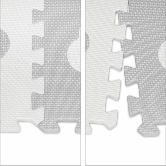 Relaxdays 18-delige Speelmat Foam - Wolk - Speeltegels - Puzzelmat - Puzzeltegels Kinderen - Wit-grijs 12 Relaxdays 18-delige Speelmat Foam - Wolk - Speeltegels - Puzzelmat - Puzzeltegels Kinderen - Wit-grijs - Afbeelding 10