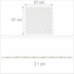 Relaxdays Speelmat Puzzel - Foam - 8 Delige - Puzzelmat - Speeltegels - Baby's En Peuters -Exporteren speelkleden winkel 550x550 878