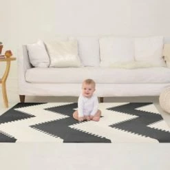 Skip Hop Puzzelmat/speelmat Geo Black Cream Foam Puzzelmat/speelmat Geo Black Cream Foam -Exporteren speelkleden winkel 550x550 946