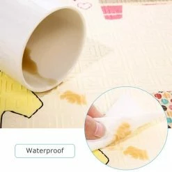Merkloos SCHEFMAN® Baby Speelmat – Dubbelzijdig Speelkleed – Opvouwbaar – Foam – Antislip En Waterafstotend - 180x160x1 Cm - Bos Dieren En Track Park -Exporteren speelkleden winkel 550x550 963