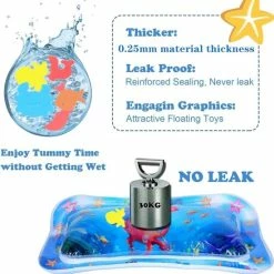Igoods Baby Waterspeelmat - Opblaasbare Watermat - Speelmat Kraamcadeau - Speelkleed Baby - 100x100 Cm -Exporteren speelkleden winkel 550x550 98