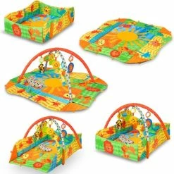 Kidwell Babygym Met 8 Speeltjes - 114 X 98 X 50 Cm -Exporteren speelkleden winkel 550x551 21