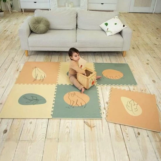 Hakuna Matte Speelkleed Baby - XXL Speelmat Foam - Jungle 4 Hakuna Matte Speelkleed Baby - XXL Speelmat Foam - Jungle - Afbeelding 2