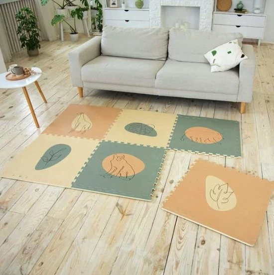 Hakuna Matte Speelkleed Baby - XXL Speelmat Foam - Jungle 5 Hakuna Matte Speelkleed Baby - XXL Speelmat Foam - Jungle - Afbeelding 3