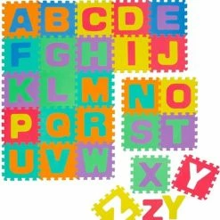 LittleTom Baby-puzzelmat Van Nul - Kinderen ABC Speelmat - Kruipmat Alfabet