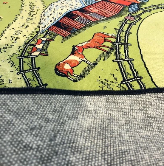 Sens Kids Rugs Boerderij Kindervloerkleed - Kindertapijt - 100 X 150 Cm - Wasbaar - Zacht - Duurzame Kwaliteit - Speelgoed 5 Sens Kids Rugs Boerderij Kindervloerkleed - Kindertapijt - 100 X 150 Cm - Wasbaar - Zacht - Duurzame Kwaliteit - Speelgoed - Afbeelding 3