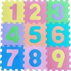 Freeplay Free2Play By FreeON Speelkleed - Speelmat - Foam Puzzelmat - 1-9 Cijfers