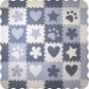 GIZMO Speelmat XL Voor Baby/Peuters - Vormen - EVA Foam Puzzelmat / Speelkleed Met Opstaande Rand - 150x150x1.5 Cm -Exporteren speelkleden winkel 550x561 1