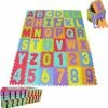Buxibo Puzzelmat Alfabet - 26 Letters - Speelkleed Baby - Foam Speelmat 27 X 27 CM