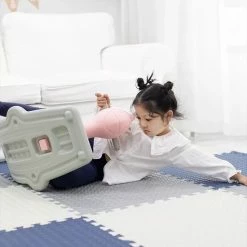 CELT Puzzelmat - Speelmat - Kruipmat - Baby - Kinderen - EVA Foam - 24 Delig - 30x30CM – Opvouwbaar - 1CM Dik - Waterproof - Blauw/geel -Exporteren speelkleden winkel 550x563 5