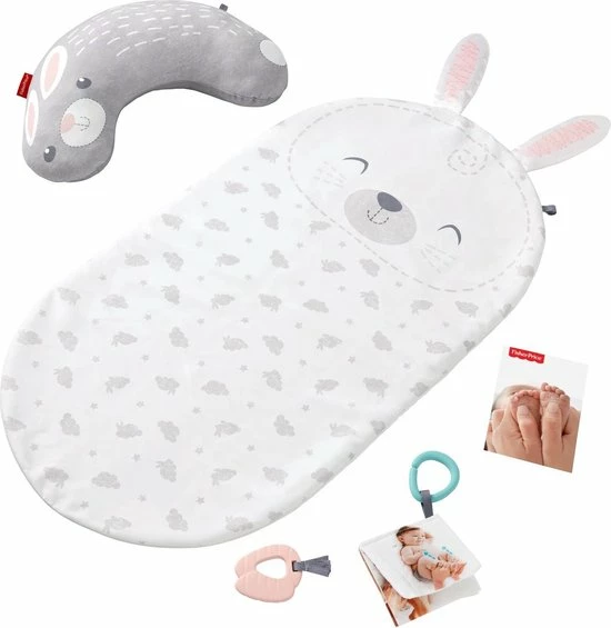 Fisher-Price Baby Bunny Massage Set - Babymassage 3 Fisher-Price Baby Bunny Massage Set - Babymassage