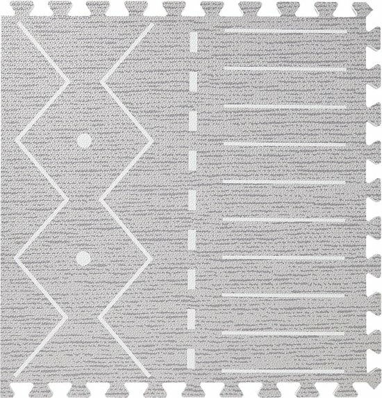 Toddlekind - Puzzelmat - Speelkleed - Foam - Berber Storm 5 Toddlekind - Puzzelmat - Speelkleed - Foam - Berber Storm - Afbeelding 3