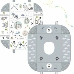 Viking Choice Speelkleed Baby - Met Boog - 110x100cm - Konijnenthema -Exporteren speelkleden winkel 550x577 1