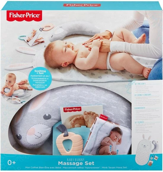 Fisher-Price Baby Bunny Massage Set - Babymassage 9 Fisher-Price Baby Bunny Massage Set - Babymassage - Afbeelding 7