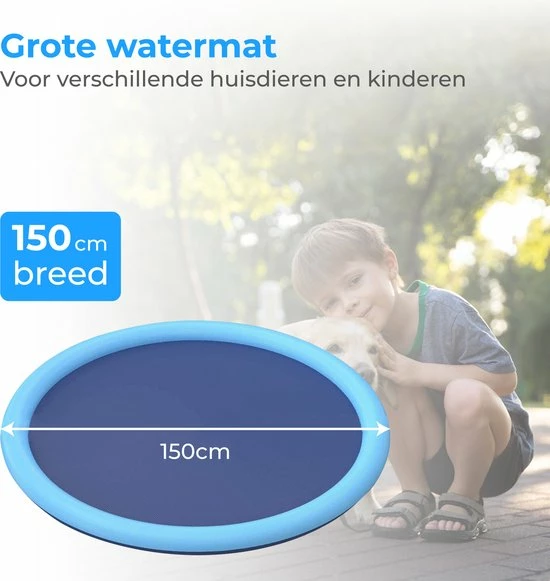 Nuvance - Waterspeelmat - Opblaasbaar - Watermat Baby - Speelmat - Waterspeelgoed - Babyshower Cadeau – Kraamcadeau – Speelkleed Baby - Hemelsblauw 8 Nuvance - Waterspeelmat - Opblaasbaar - Watermat Baby - Speelmat - Waterspeelgoed - Babyshower Cadeau – Kraamcadeau – Speelkleed Baby - Hemelsblauw - Afbeelding 6