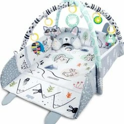 Viking Choice Speelkleed Baby - Met Boog - 110x100cm - Konijnenthema -Exporteren speelkleden winkel 550x583 3