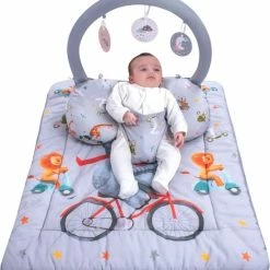 Sevi Baby Sevibaby Elephant Grey Multifunctioneel Speelkleed 376-156 -Exporteren speelkleden winkel 550x592