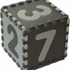 BabyDan Speelmat Vierkant Tegels 90 X 90 Cijfers -Exporteren speelkleden winkel 550x600 2