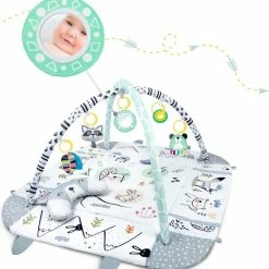 Viking Choice Speelkleed Baby - Met Boog - 110x100cm - Konijnenthema -Exporteren speelkleden winkel 550x610 1