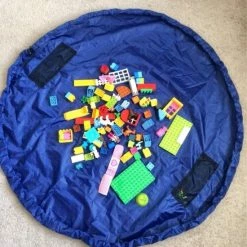 1-2-3 Speelkleed | Speelgoed Opberg Kleed | Speelgoedtas | Speelgoedzak| Handige Speelmat |Diameter 1.5 Meter