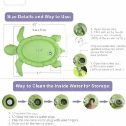 HAYALI Baby Opblaasbare Waterspeelmat Schildpad Buiktijd Speelmat Voor Zuigelingen Kraamcadeau Speelkleed Aquamat Peuter 12 HAYALI Baby Opblaasbare Waterspeelmat Schildpad Buiktijd Speelmat Voor Zuigelingen Kraamcadeau Speelkleed Aquamat Peuter -Exporteren speelkleden winkel 550x633