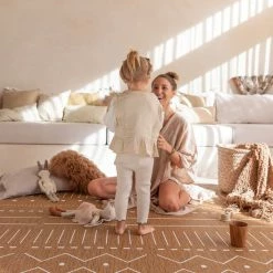 Toddlekind - Puzzelmat - Speelkleed - Foam - Berber Camel -Exporteren speelkleden winkel 550x645 1