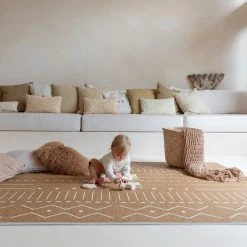 Toddlekind - Puzzelmat - Speelkleed - Foam - Berber Camel -Exporteren speelkleden winkel 550x645 2