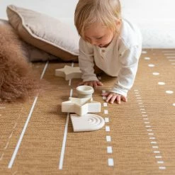 Toddlekind - Puzzelmat - Speelkleed - Foam - Berber Camel -Exporteren speelkleden winkel 550x645 3