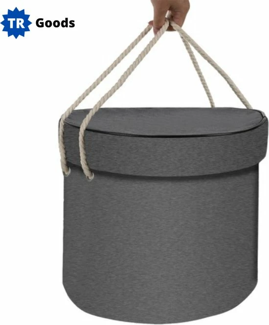 T.R.Goods T.R. Goods - 2-in-1 Speelkleed Met Opbergmand - Geel / Grijs - 135cm - Multifunctioneel Opbergkleed - Speelgoed Organizer - Speelmat Voor Kinderen 8 T.R.Goods T.R. Goods - 2-in-1 Speelkleed Met Opbergmand - Geel / Grijs - 135cm - Multifunctioneel Opbergkleed - Speelgoed Organizer - Speelmat Voor Kinderen - Afbeelding 6