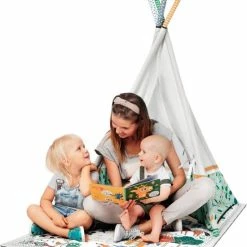 Kinderkraft Tippy Tent - Speelkleed - Speelmat - Little Gardener -Exporteren speelkleden winkel 550x671