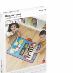 Innovagoods 2-IN-1 MUZIEKMAT BEATS'N'TUNE - Muziekmat - Muziekinstrumenten Voor Kinderen - Muziekinstrumenten Voor Peuters Set -Exporteren speelkleden winkel 550x673