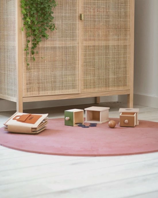 That's Mine Foam Mat Cirkel Plum - Ronde Speelmat - Speelmat - Play Mat 5 That's Mine Foam Mat Cirkel Plum - Ronde Speelmat - Speelmat - Play Mat - Afbeelding 3