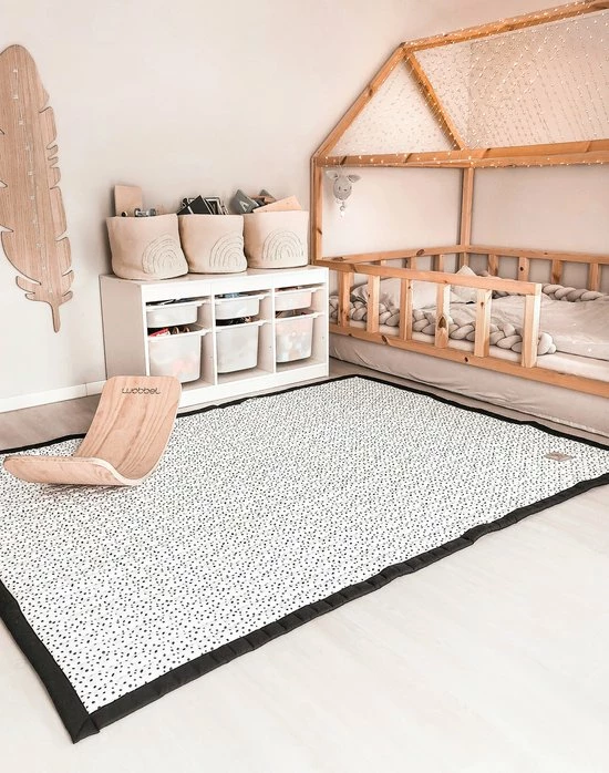 Love By Lily .com Love By Lily - XL Speelkleed - Little Dot - Stippen - 200x150cm 16 Love By Lily .com Love By Lily - XL Speelkleed - Little Dot - Stippen - 200x150cm - Afbeelding 14