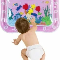 Joyha Roze Baby Water Speelmat - 3 Tot 18 Maanden - Meisjes - Waterspeelgoed - Speelkleed - Strand Speelgoed - BabyGym - Kraamcadeau - Aquamat -Exporteren speelkleden winkel 550x730