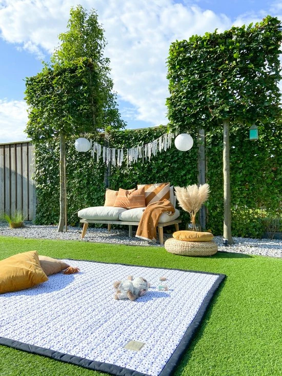 Love By Lily .com Love By Lily - XL Speelkleed - Little Dot - Stippen - 200x150cm 14 Love By Lily .com Love By Lily - XL Speelkleed - Little Dot - Stippen - 200x150cm - Afbeelding 12