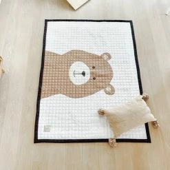 Love By Lily .com Love By Lily - Groot Speelkleed - Bubbly Honey Bear - City Size - 150x120cm -Exporteren speelkleden winkel 550x733 34