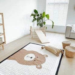 Love By Lily .com Love By Lily - Groot Speelkleed - Bubbly Honey Bear - City Size - 150x120cm -Exporteren speelkleden winkel 550x733 38