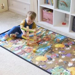 Prince Lionheart DevelopMATTM |Speelkleed | Dubbelzijdig | Stimulerend | Interactieve Illustraties - Symbolen/Lettertjes -Exporteren speelkleden winkel 550x733 55