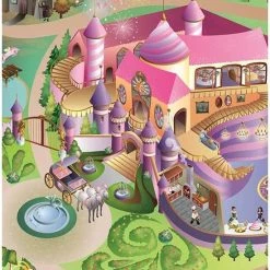 Achoka Speelkleed Meisjes Kasteel Prinsessen 100x150 -Exporteren speelkleden winkel 550x750 2