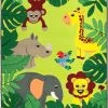 Thema Kleden Jungle Vloerkleed Kinderkamer 133x133cm -Exporteren speelkleden winkel 550x754