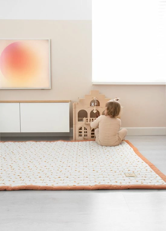 Love By Lily .com Love By Lily - Groot Speelkleed - Sunny Clovers - 200x150cm 10 Love By Lily .com Love By Lily - Groot Speelkleed - Sunny Clovers - 200x150cm - Afbeelding 8