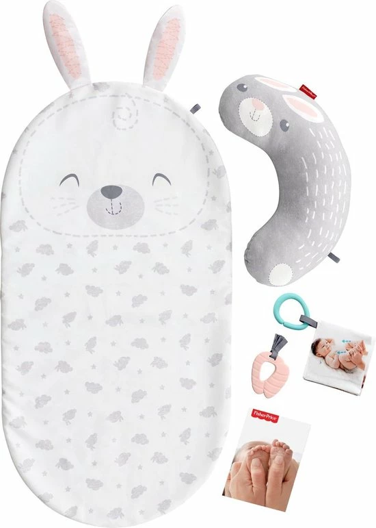 Fisher-Price Baby Bunny Massage Set - Babymassage 4 Fisher-Price Baby Bunny Massage Set - Babymassage - Afbeelding 2