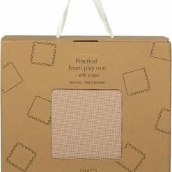 That's Mine Foam Mat Light Brown - Speelmat - Speelmat - Play Mat -Exporteren speelkleden winkel 550x788