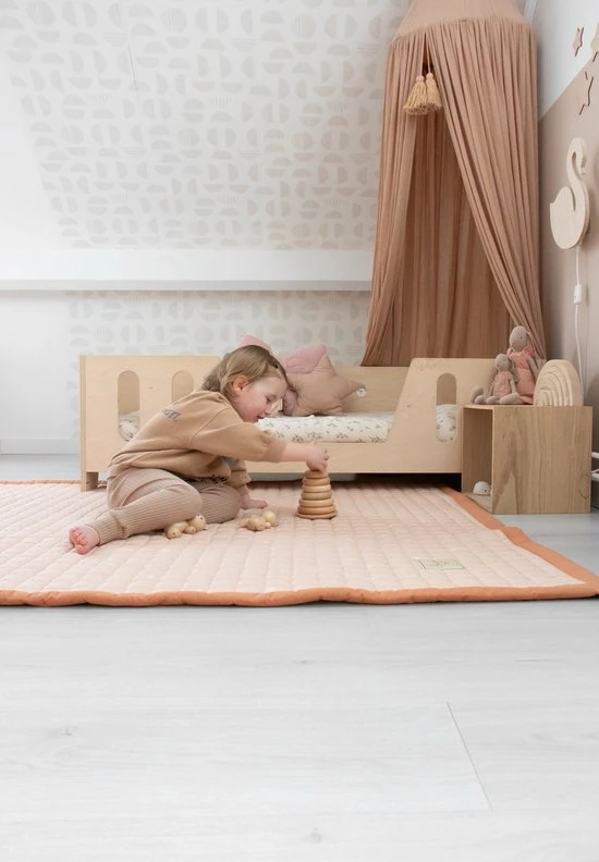 Love By Lily .com Love By Lily - Groot Speelkleed - Rosy Sky - 200x150cm 12 Love By Lily .com Love By Lily - Groot Speelkleed - Rosy Sky - 200x150cm - Afbeelding 10