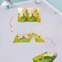 Little Ivy Speelmat - Baby & Kinderen - Dubbelzijdig - Speelkleed XL - Opvouwbaar - Foam - Antislip - Giraffe & Dieren - 150 X 200 CM - 1,5 CM Extra Dik 7 Little Ivy Speelmat - Baby & Kinderen - Dubbelzijdig - Speelkleed XL - Opvouwbaar - Foam - Antislip - Giraffe & Dieren - 150 X 200 CM - 1,5 CM Extra Dik -Exporteren speelkleden winkel 550x798 1