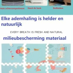 Beyo-living Speelkleed - Speelmat - Puzzelmat - Grondmat - Babykleed - Babymat - 150 X 150 Cm 16 Beyo-living Speelkleed - Speelmat - Puzzelmat - Grondmat - Babykleed - Babymat - 150 X 150 Cm -Exporteren speelkleden winkel 550x804 1